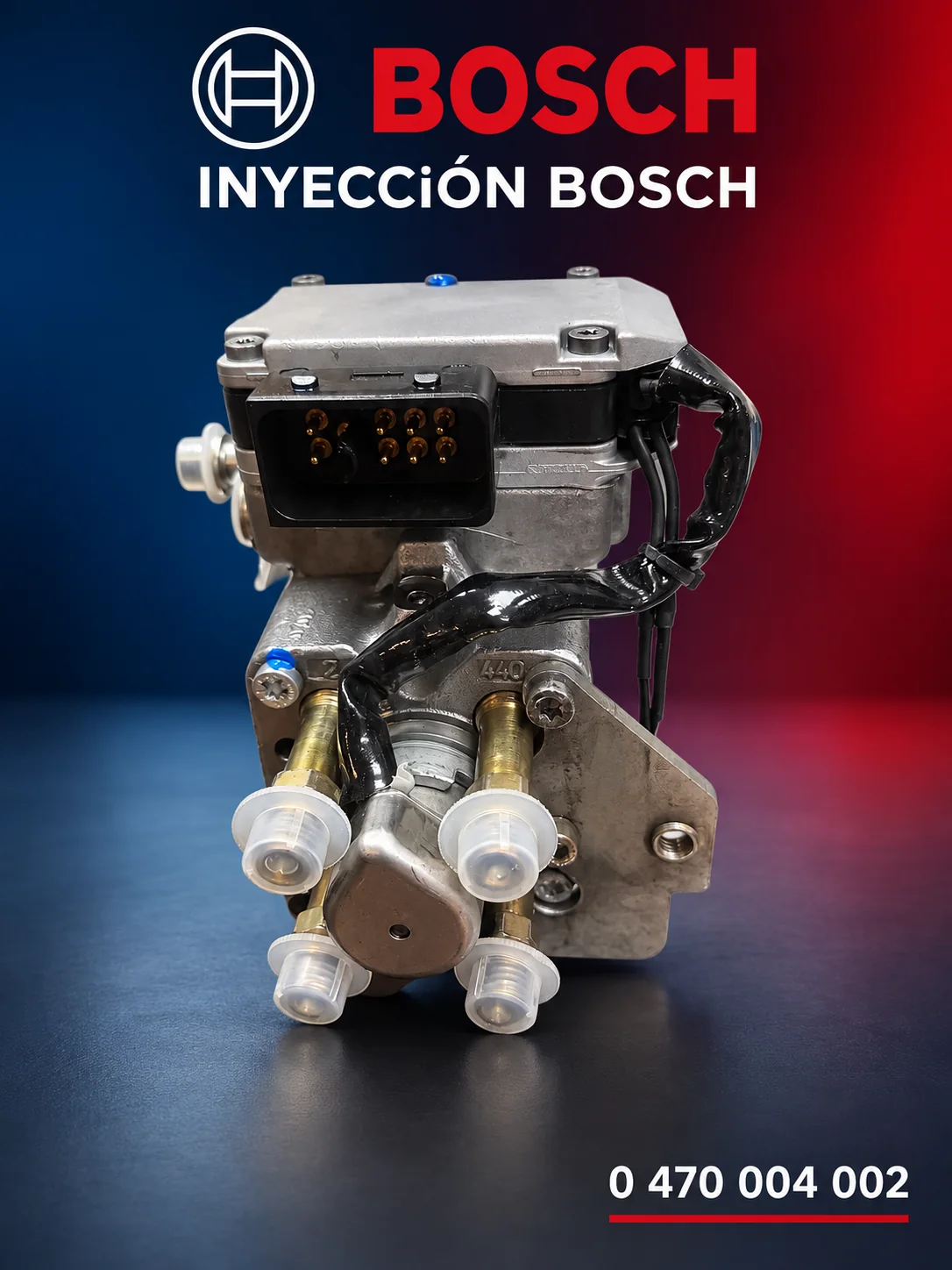 Bomba inyectora Bosch VP30 reparada para Ford Focus 1.8 TDDi