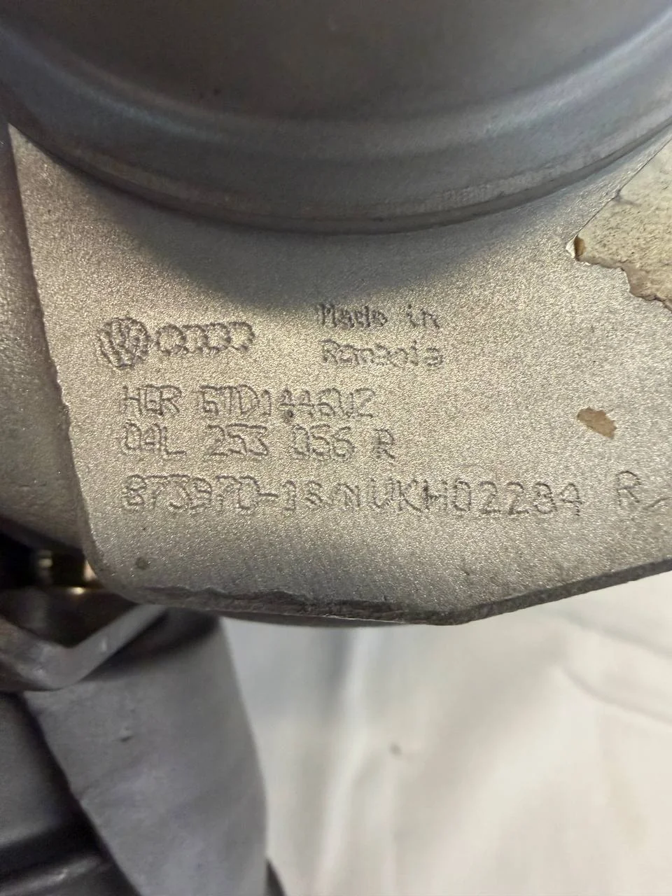 Turbo Garrett de intercambio para Volkswagen Crafter 2.0 TDI 140 CV, foto 3