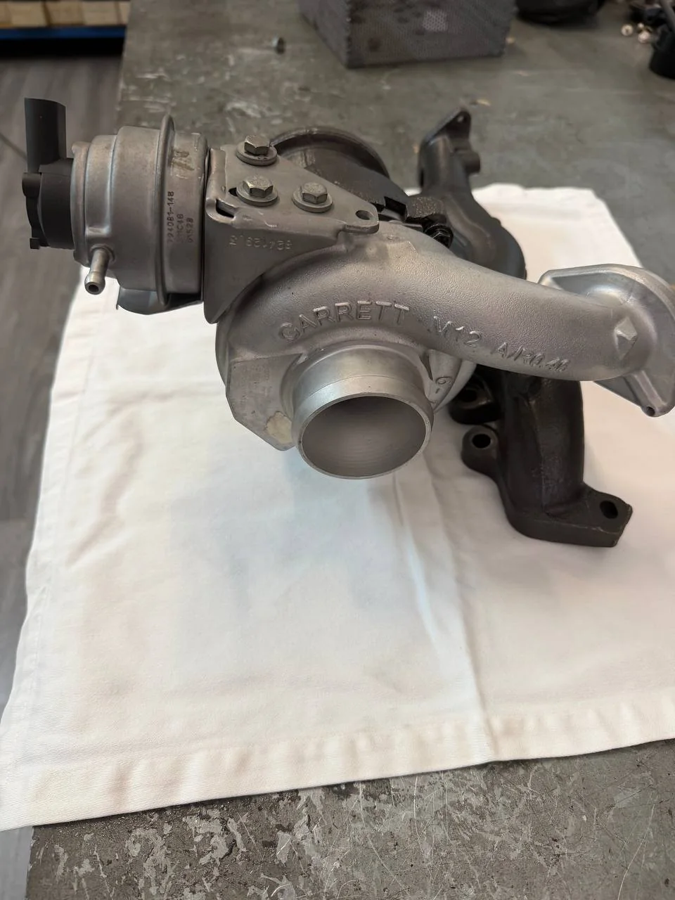 Turbo Garrett de intercambio para Volkswagen Crafter 2.0 TDI 140 CV, foto 2