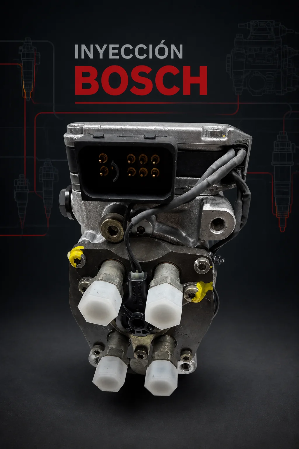 Bomba inyectora Bosch VP44 reparada para BMW